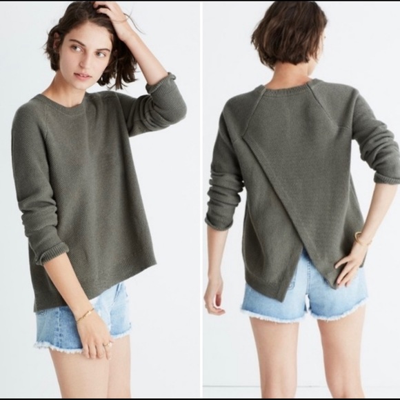 Madewell Sweaters - Madewell Province Cross-Back pullover sweater